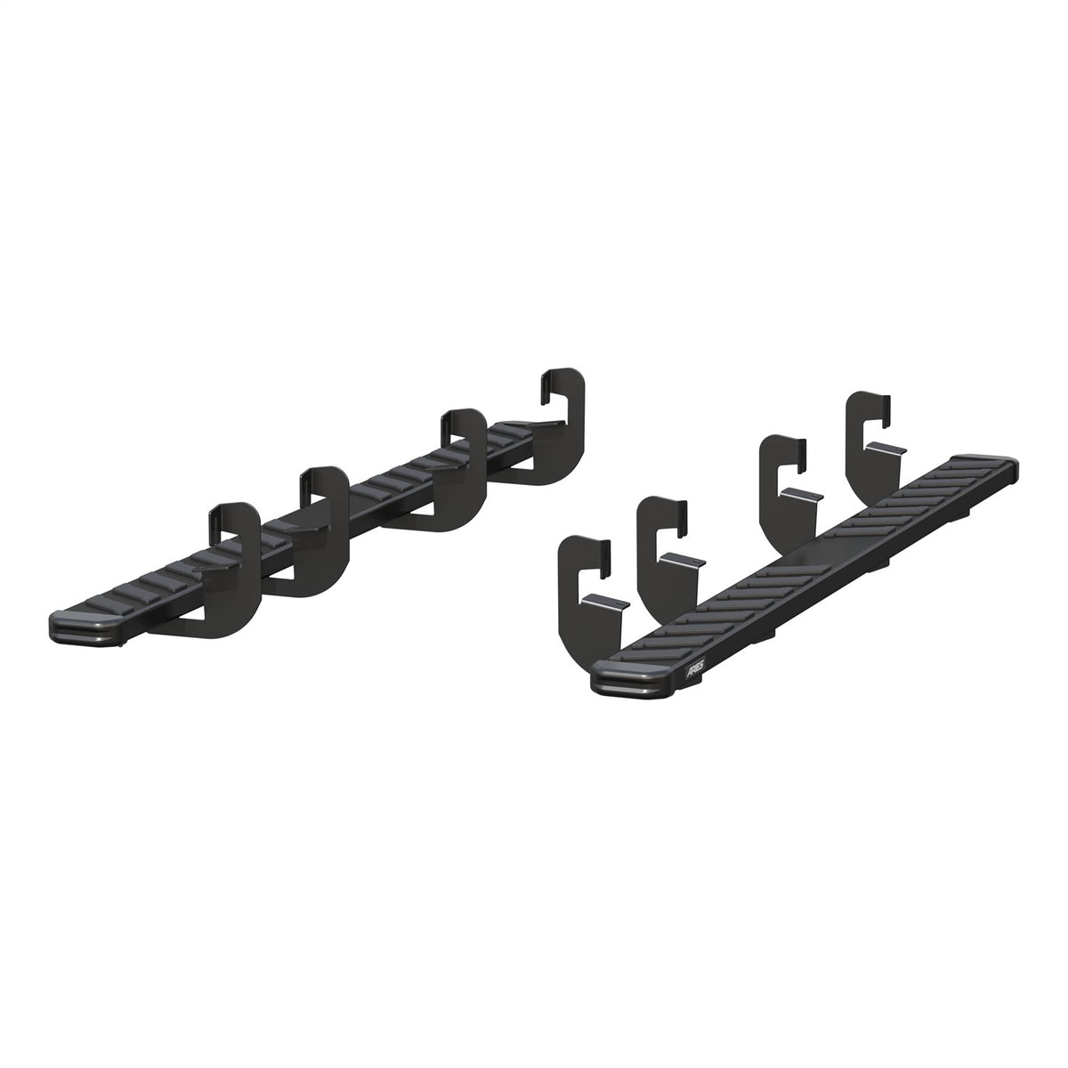 ARIES NovaTrac 6-in x 91-in Black E-Coat Steel Running Boards for Chevrolet/GMC Crew Cab (2019-2026) - 2554004