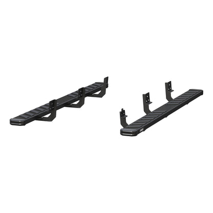 ARIES NovaTrac 6-in x 85-in Black E-Coat Steel Running Boards for Dodge/RAM 1500 Classic, 1500/2500/3500/4500 Cab & Chassis/Crew Cab (2009-2026) - 2554012
