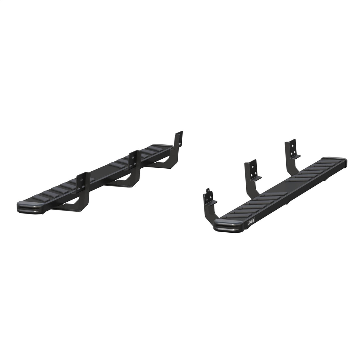 ARIES NovaTrac 6-in x 75-in Black E-Coat Steel Running Boards for Dodge/RAM 1500, 1500 Classic Quad Cab (2009-2024) - 2554013