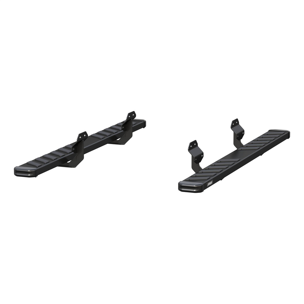 ARIES NovaTrac 6-in x 75-in Black E-Coat Steel Running Boards for Ford F-150, F-250/F-350/F-450/F-550 Super Duty Cab & Chassis/SuperCab (2015-2026) - 2554019