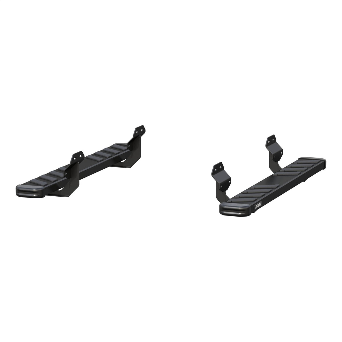 ARIES NovaTrac 6-in x 53-in Black Steel Running Boards for Ford F-150, F-250/F-350/F-450/F-550 Super Duty (2015-2026) - 2554021