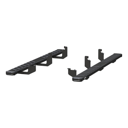 ARIES NovaTrac 6-in x 85-in Black E-Coat Steel Running Boards for Ford Ranger SuperCrew (2019-2026) - 2554026