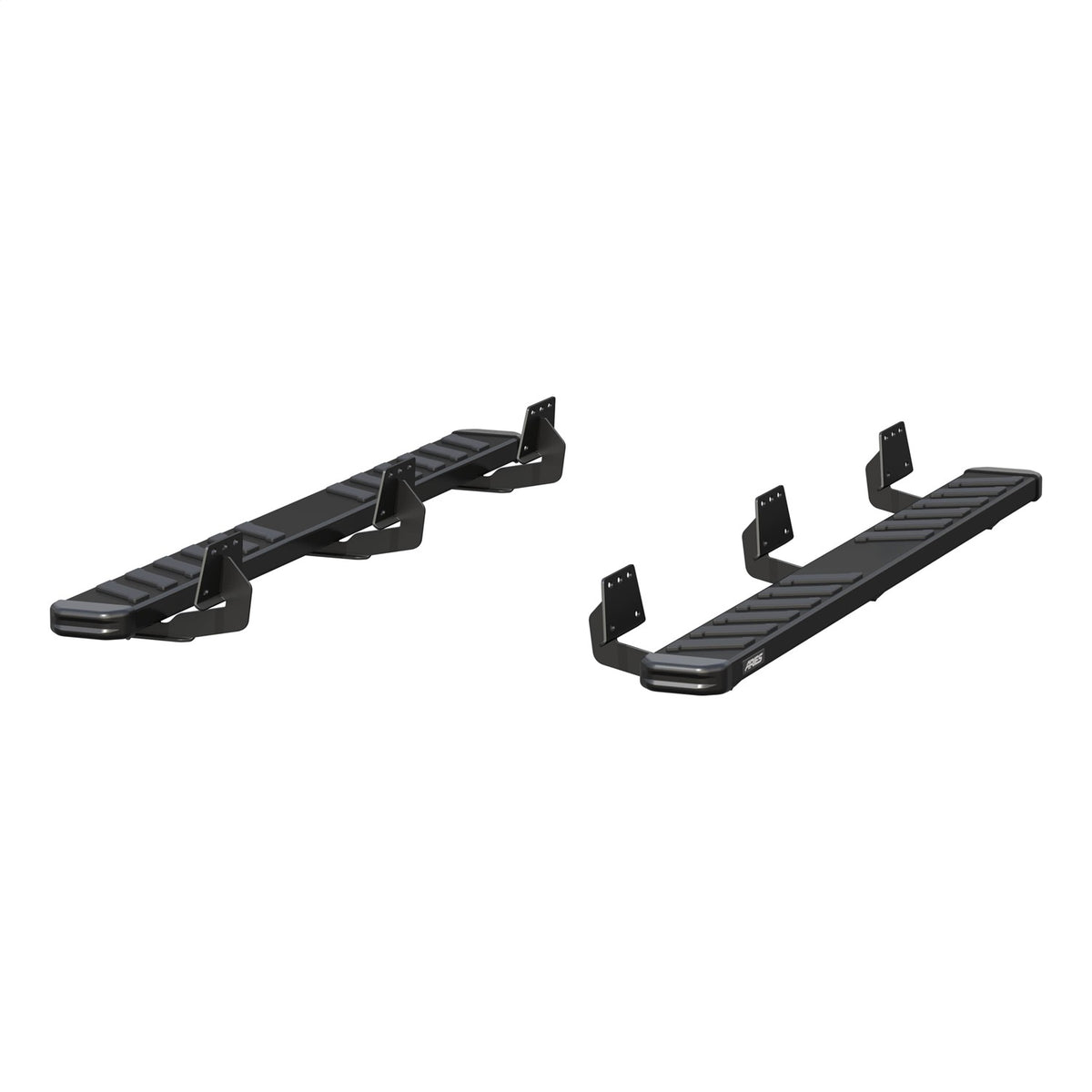 ARIES NovaTrac 6-in x 75-in Black E-Coat Steel Running Boards for RAM 1500 Quad Cab (2019-2026) - 2554031