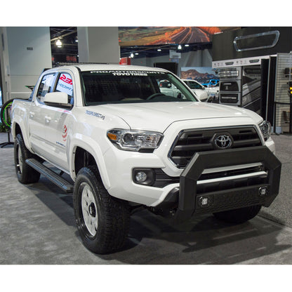 ARIES AdvantEDGE Black Aluminum 85-in Truck Running Boards for Toyota Tacoma Double Cab (2005-2023) - 2556023
