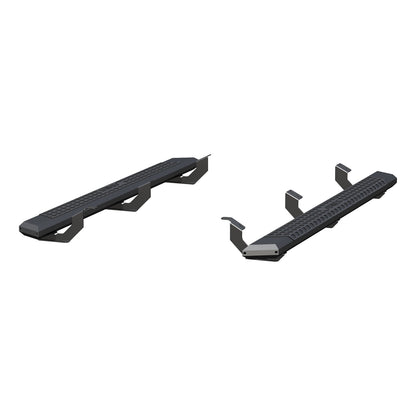 ARIES AdvantEDGE Black Aluminum 75-in Truck Running Boards for Toyota Tacoma Access Cab (2024-2026) - 2556027