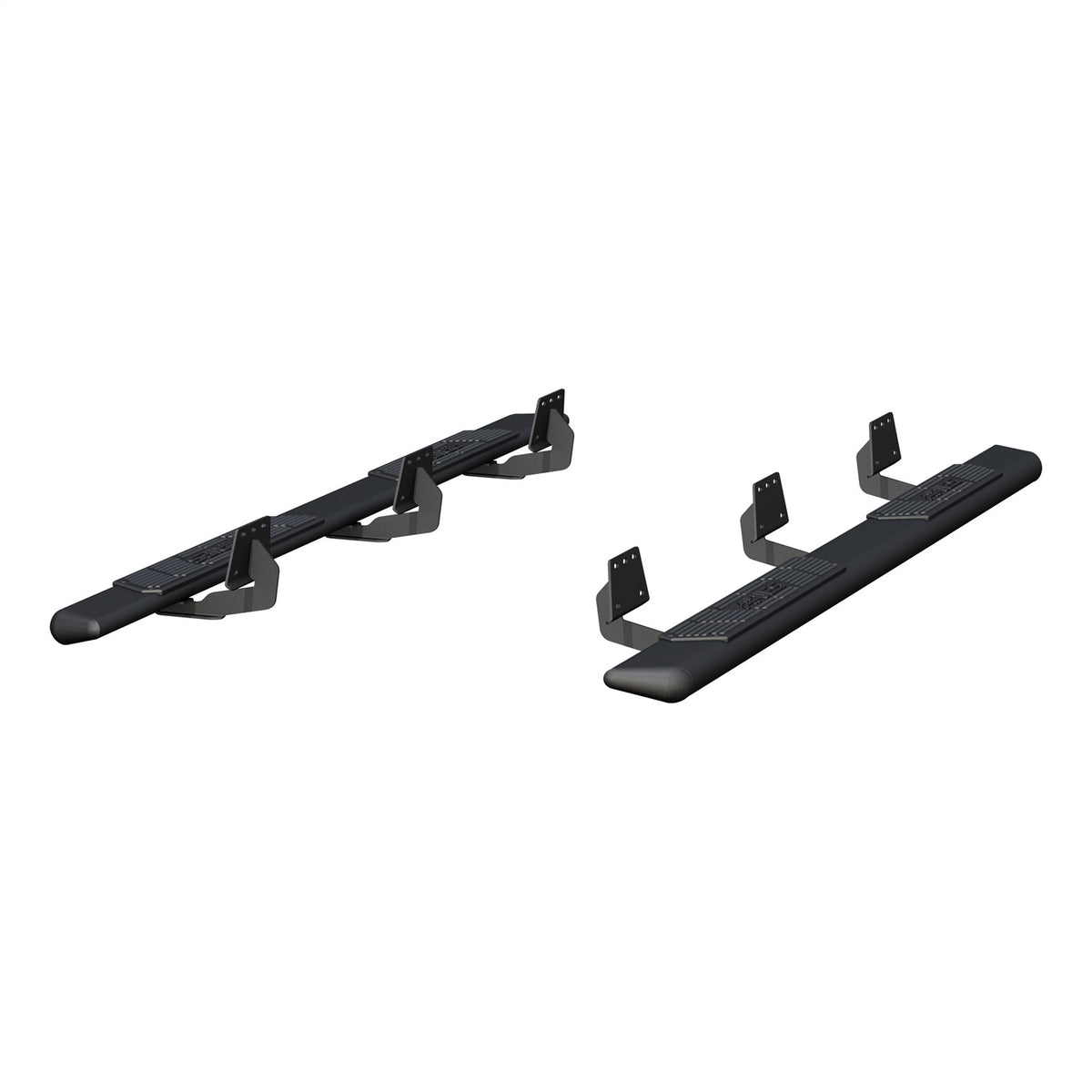ARIES AscentStep Black Steel 5.5 x 91-in Truck Running Boards for RAM 1500 Crew Cab (2019-2026) - 2558007