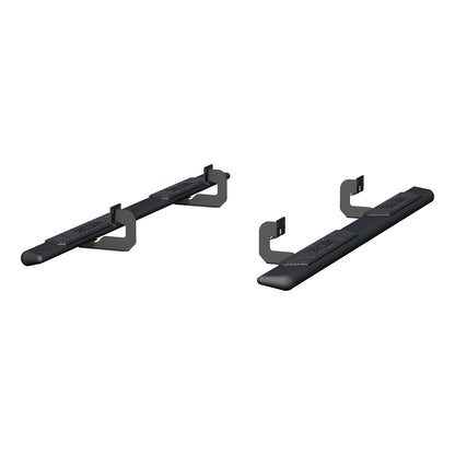 ARIES AscentStep Black Steel 5.5 x 85-in Truck Running Boards for Ford F-150 SuperCrew (2007-2014) - 2558009