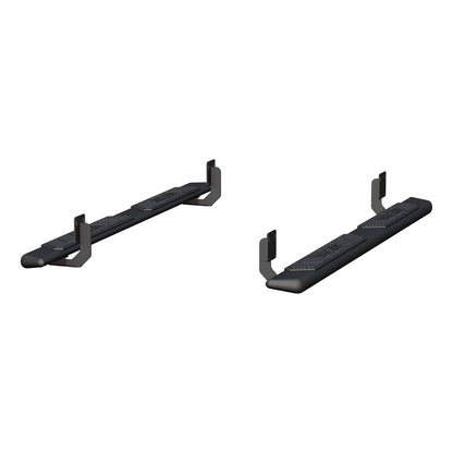 ARIES AscentStep Black Steel 5.5 x 75-in Truck Running Boards for Ford F-250/F-350 Super Duty SuperCab (1999-2016) - 2558014