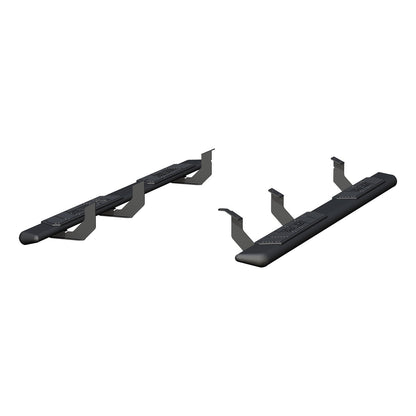 ARIES AscentStep Black Steel 5.5 x 85-in Truck Running Boards for Toyota Tundra Access Cab/CrewMax Cab (2007-2021) - 2558019
