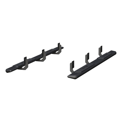 ARIES AscentStep Black Steel 5.5 x 91-in Truck Running Boards for Ford F-250/F-350/F-450 Super Duty SuperCrew (1999-2016) - 2558024