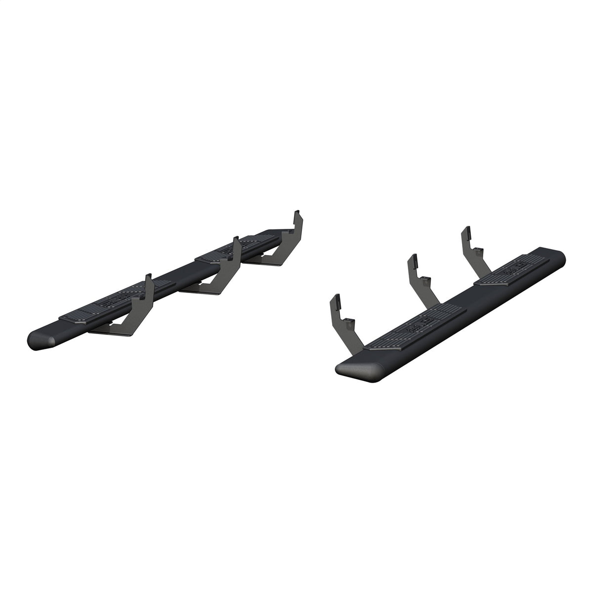 ARIES AscentStep Black Steel 5.5 x 85-in Truck Running Boards for Chevrolet/GMC Canyon/Colorado Crew Cab (2015-2026) - 2558044