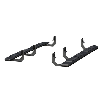 ARIES AscentStep Black Steel 5.5 x 75-in Truck Running Boards for Nissan Titan King Cab (2009-2018) - 2558045