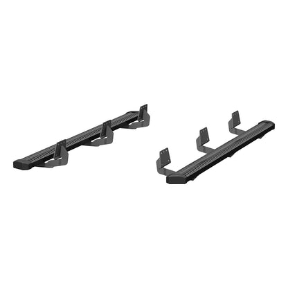 ARIES SlimGrip 5-in x 78-in Black Aluminum Running Boards for RAM 1500 Quad Cab (2019-2026) - 2559004