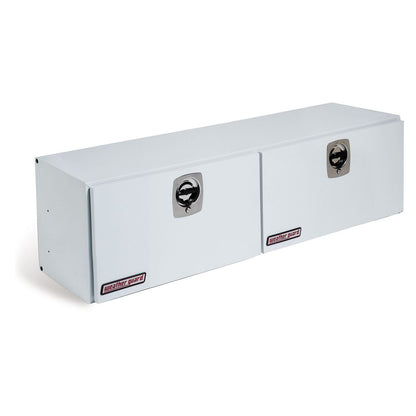 Weather Guard Steel Top Mount Box - 64.25-in x 16.25-in x 18-in - White - 265-3-02