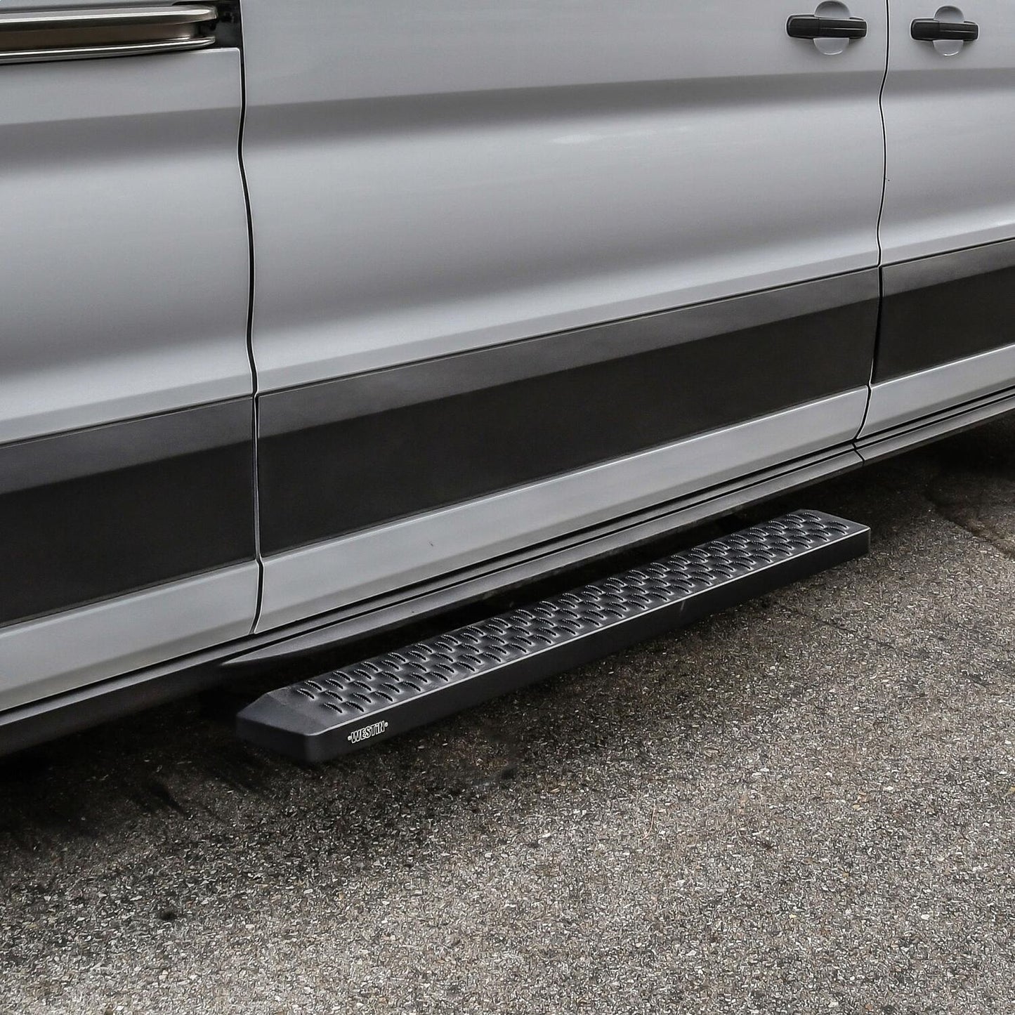 Westin Grate Steps Running Boards for Ford Transit vans (2015-2026) - 27-80015