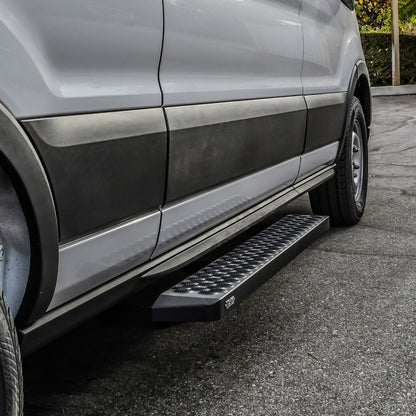 Westin Grate Step 6.25" x 54" Passenger-Side Sliding Door Running Board for Ford Transit