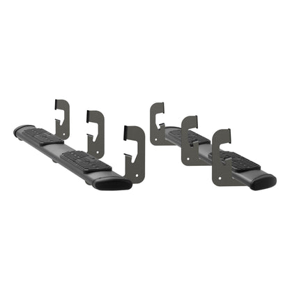 Luverne Regal 7 Black Stainless 88" Oval Side Steps, Select Chevy Silverado, GMC Sierra
