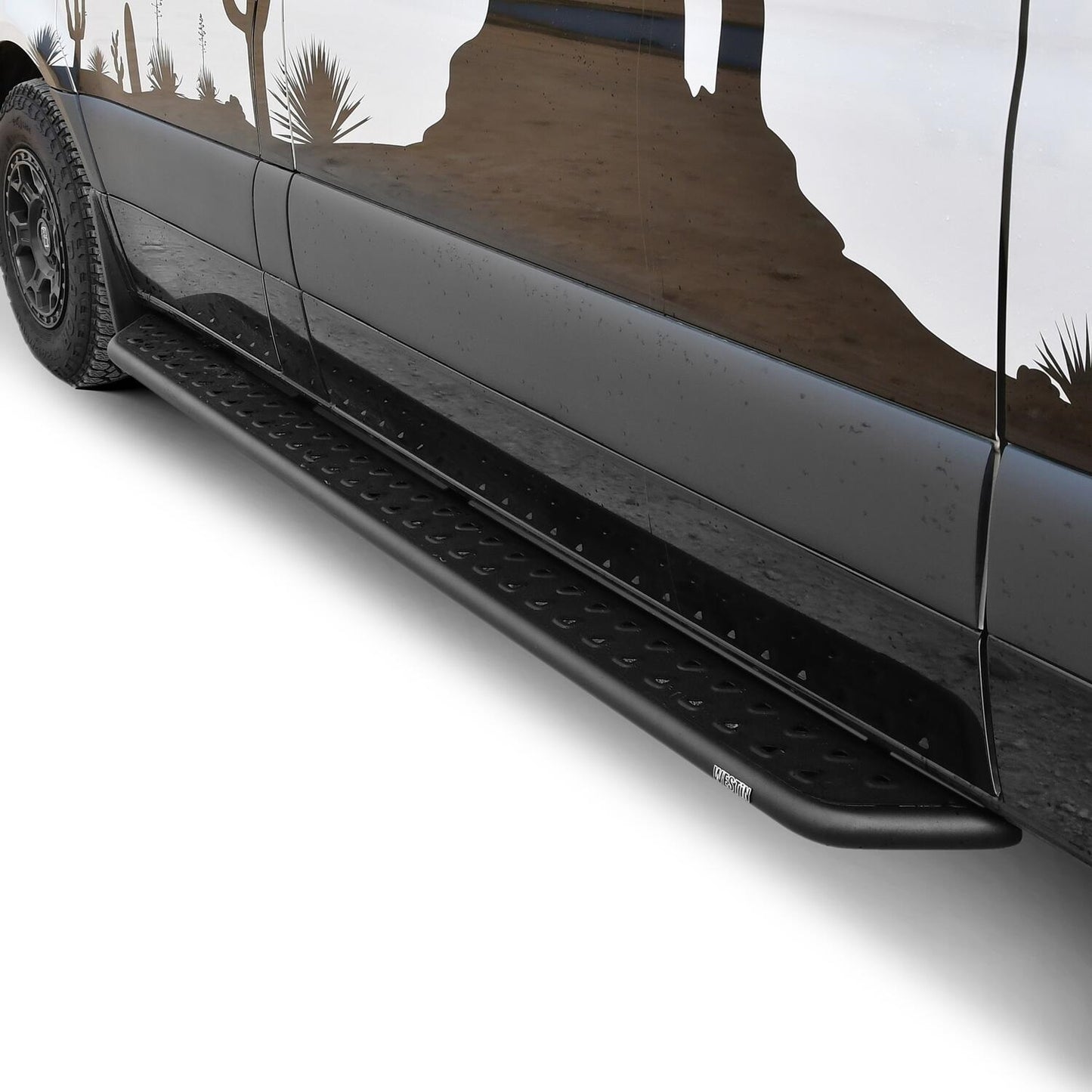 Westin Outlaw Running Boards for Mercedes-Benz Sprinter vans (2010-2026) - 28-31035