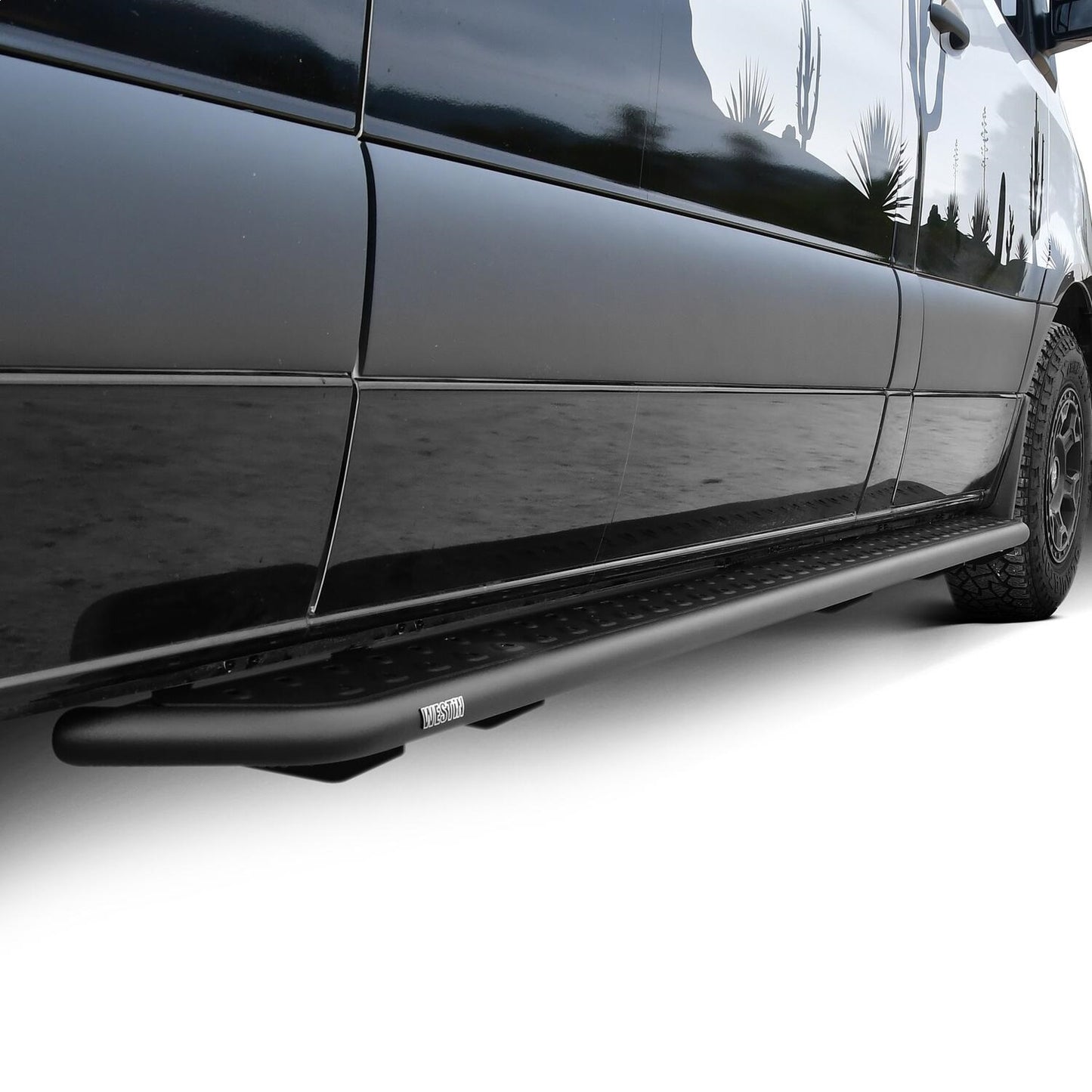 Westin Outlaw Running Boards for Mercedes-Benz Sprinter vans (2010-2026) - 28-31035