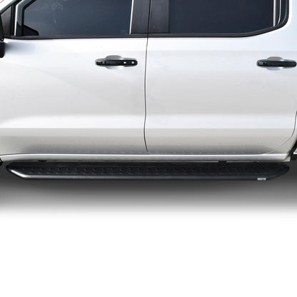 Westin Outlaw Running Boards for Chevrolet Silverado / GMC Sierra trucks (2019-2026) - 28-31275