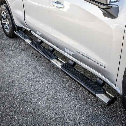 Westin R5 M-Series Wheel-to-Wheel Nerf Step Bars for Chevrolet/GMC Silverado/Sierra 1500 (2019-2026) - 28-534680