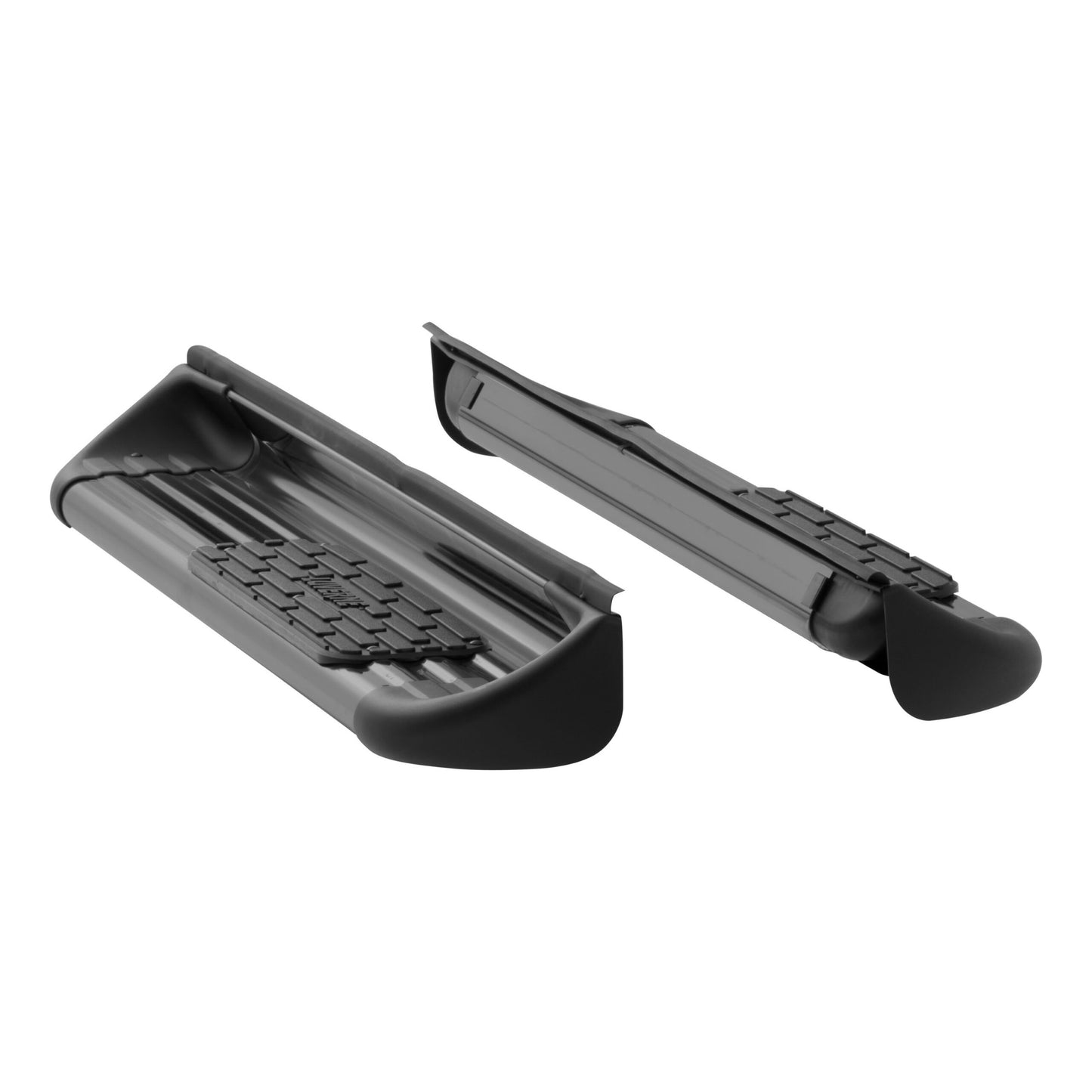 Luverne Black Stainless Steel Side Entry Steps, Select Dodge, Ram 1500 to 5500 Reg. Cab