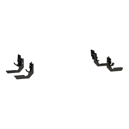 Luverne Black Stainless Steel Side Entry Steps, Select Dodge, Ram 1500 to 5500 Reg. Cab