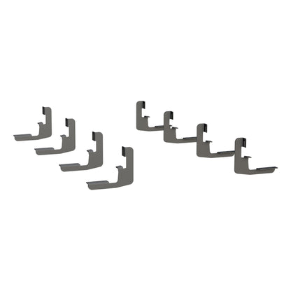Luverne Black Stainless Steel Side Entry Steps, Select Silverado, Sierra Extended Cab