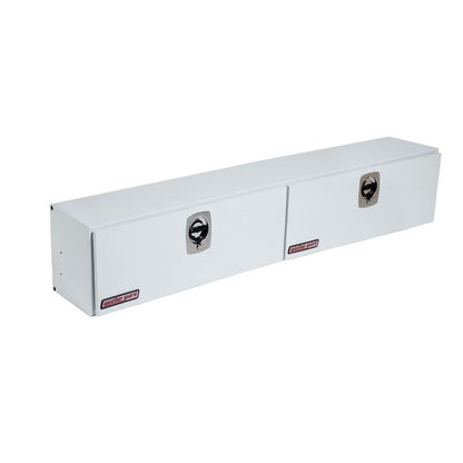 Weather Guard Steel Top Mount Box - 90.25-in x 13.25-in x 16-in - White - 290-3-02