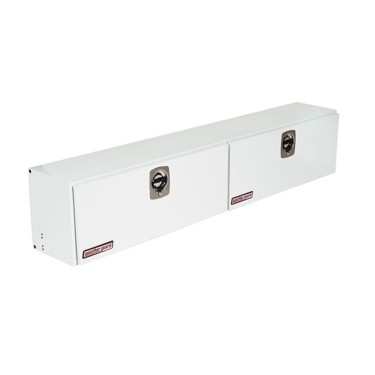 Weather Guard Steel Top Mount Box - 90.25-in x 16.25-in x 18-in - White - 291-3-02