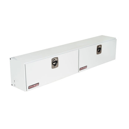Weather Guard Steel Top Mount Box - 90.25-in x 16.25-in x 18-in - White - 291-3-02