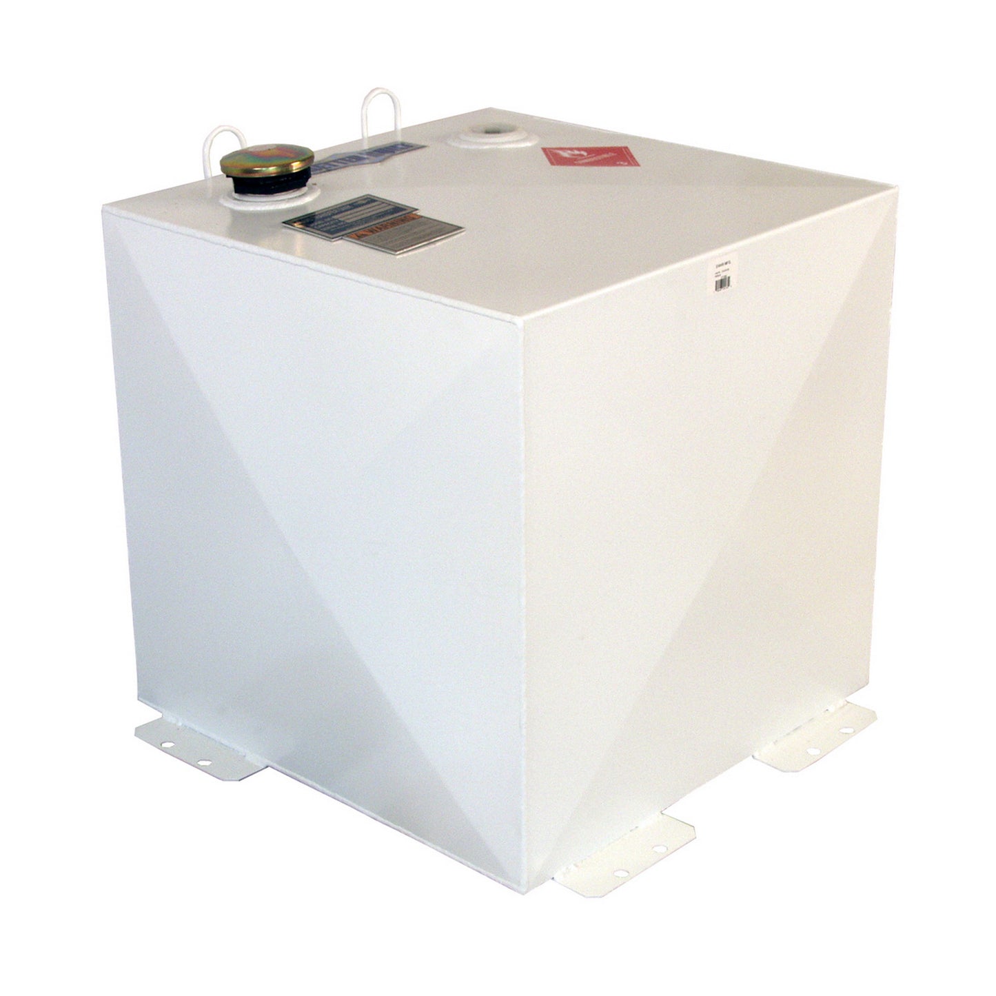 Better Built 50 Gallon White Steel Heavy Duty Series Liquid Transfer Tank - 29224165
