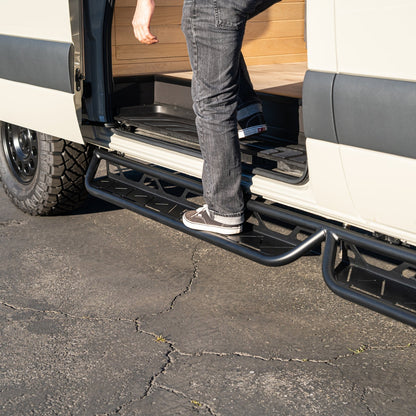 Vanspeed Side Steps - Driver & Passenger for Mercedes Sprinter 144/170 (2008+) - VNSPD-005