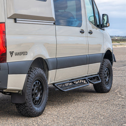 Vanspeed Side Steps - Driver & Passenger for Mercedes Sprinter 144/170 (2008+) - VNSPD-005