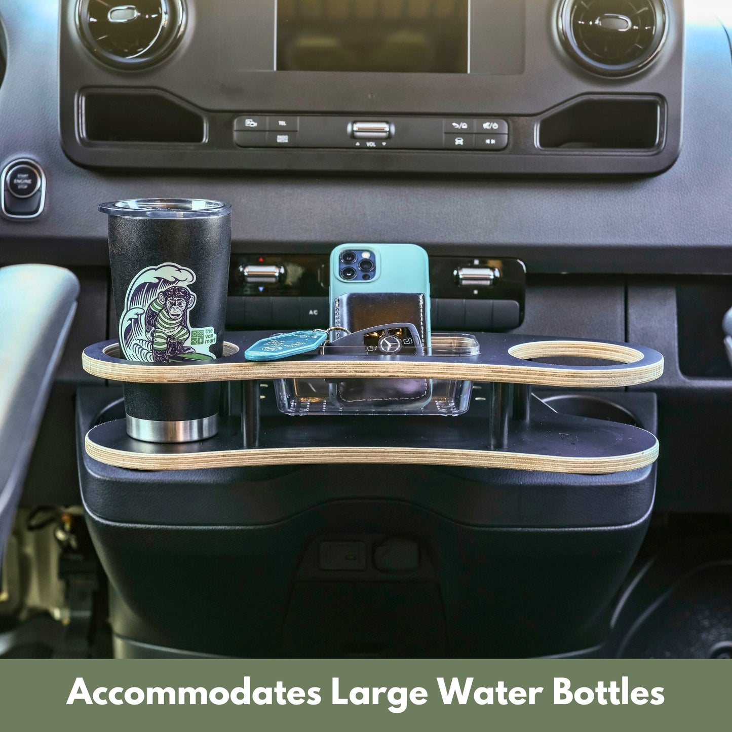Vanspeed Cupholder Tray for Mercedes Sprinter 144/170 (2019+) - VNMRT-007