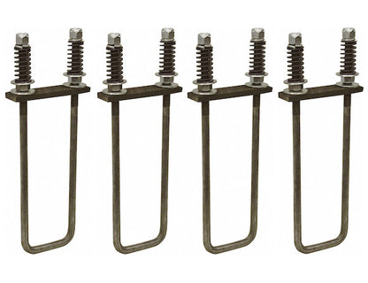 Buyers Products Universal Spring Cushion Mounting Kit for B-Pack Truck Boxes - 3008086