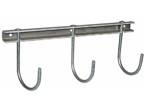 Buyers Products Triple J-Hook Hanger with Aluminum Mounting Angle - 3009938