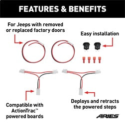 ARIES ActionTrac Door Delete Switch Kit - 3020000