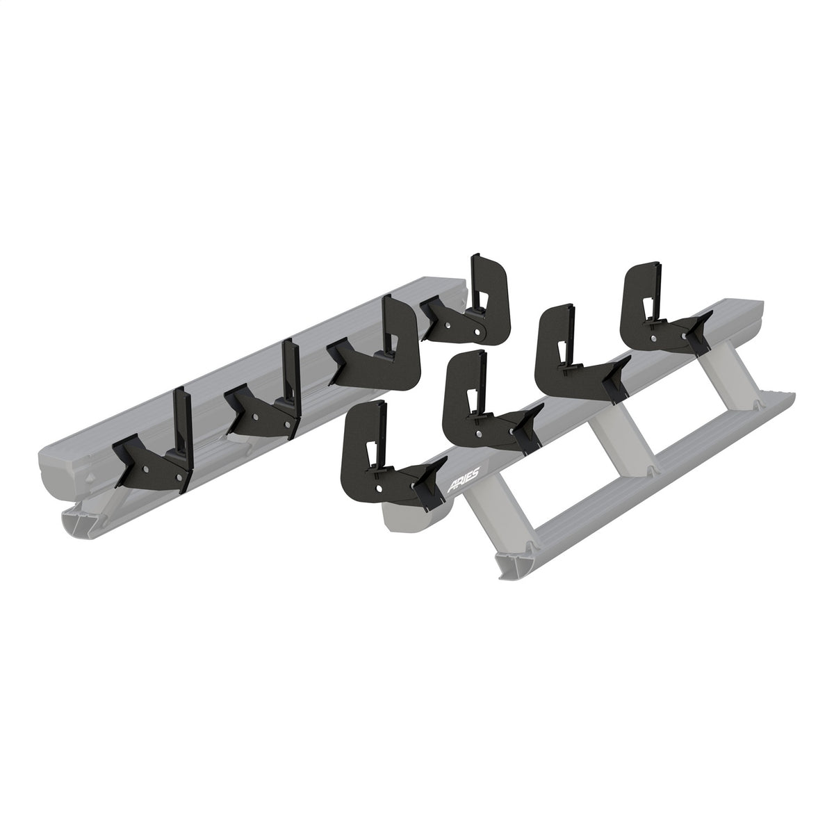 ARIES Mounting Brackets for ActionTrac for Chevrolet/GMC Silverado/Sierra 1500, 2500 HD, 3500 HD Crew Cab (2013-2019) - 3025101