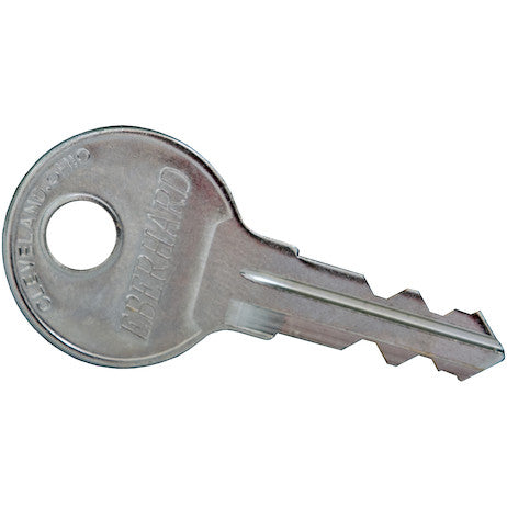 Buyers Products Replacement Key for Bpc Truck Boxes Using Pn#3019101 Stainless Steel Push Button Latch - 3030481