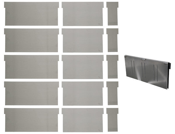 Buyers Products 16 Piece Divider Kit for 12x24x40 Slide Out Truck Bed Boxes - 3036256