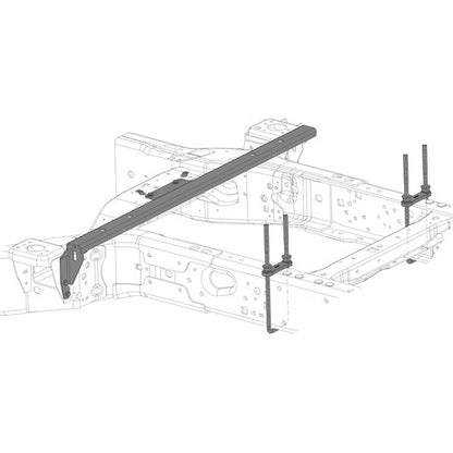Buyers Products Backpack Mounting Adapter for Ford F350, F450, F550 (2020+), Including Diesel - 3037014B