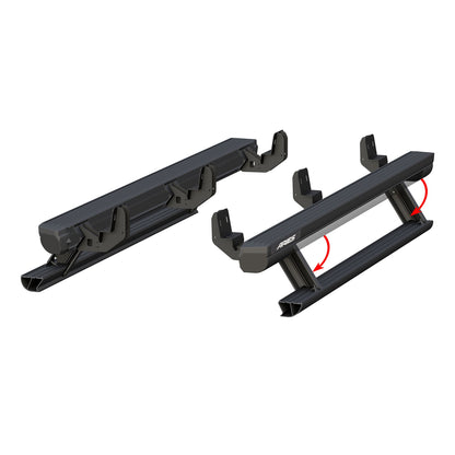 ARIES ActionTrac 69.6-in Retractable Powered Running Boards for Chevrolet/GMC Canyon/Colorado Extended Cab (2015-2022) - 3046504