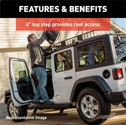 ARIES ActionTrac 83.6-in Retractable Powered Running Boards for Dodge/RAM 1500 Classic, 1500/2500/3500 Crew Cab (2009-2026) - 3047912
