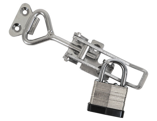 Buyers Products 6" Heavy Duty Stainless Steel Adjustable-Grip Draw Latch - 3049352