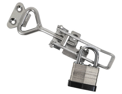 Buyers Products 6" Heavy Duty Stainless Steel Adjustable-Grip Draw Latch - 3049352