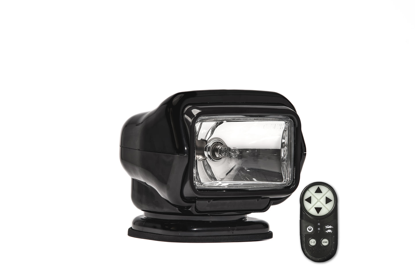 Golight Stryker ST Series Halogen Spotlight Permanent Mount - Black - 3051ST