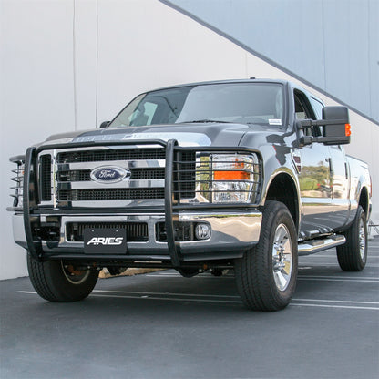 ARIES 1.5-in Black Steel Grille Guard for Ford F-250/F-350/F-450 Super Duty (2008-2010) - 3061