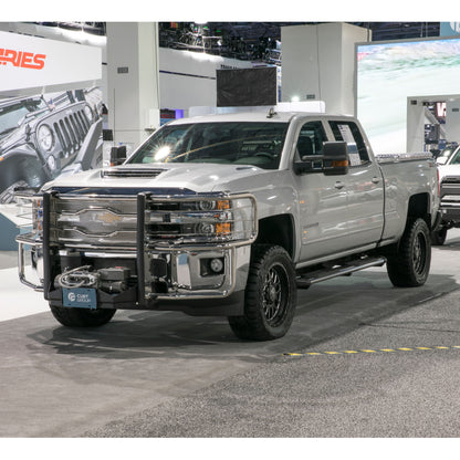Luverne Prowler Max Polished Stainless Grille Guard, Select Chevrolet Silverado 1500