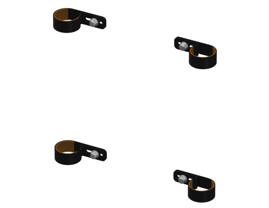 Holman Pro III Window Guard Adapter Clamps
